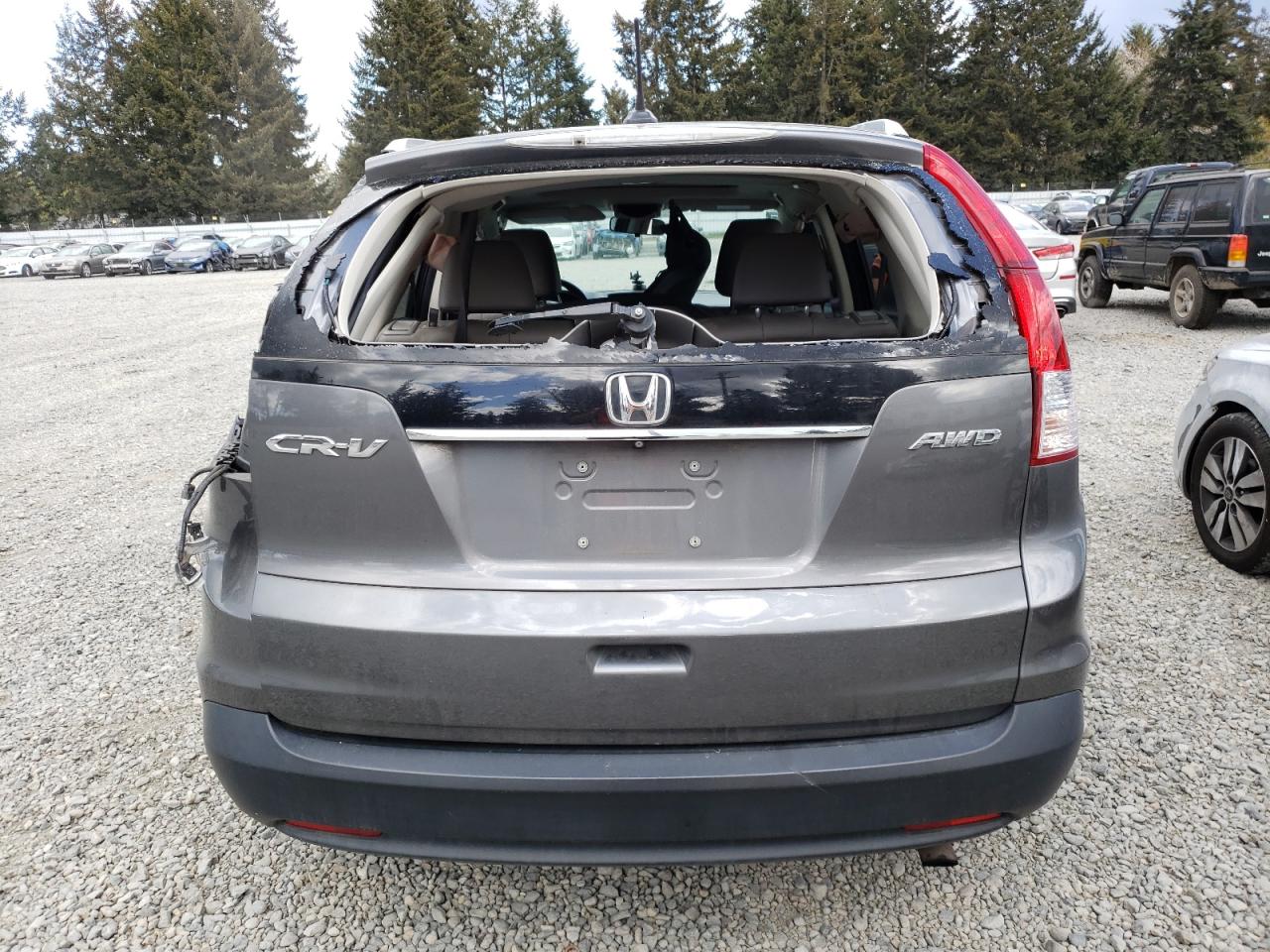 2HKRM4H7XEH683498 2014 Honda Cr-V Exl