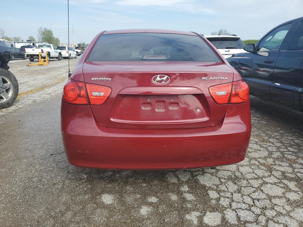 KMHDU46D27U029019 2007 Hyundai Elantra Gls