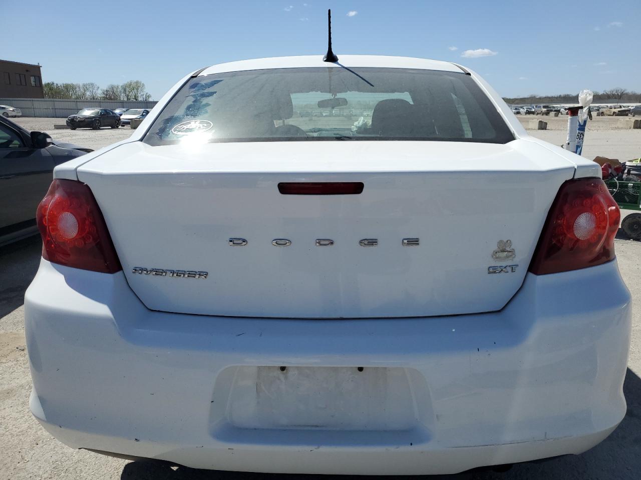 2013 Dodge Avenger Sxt vin: 1C3CDZCB9DN707601