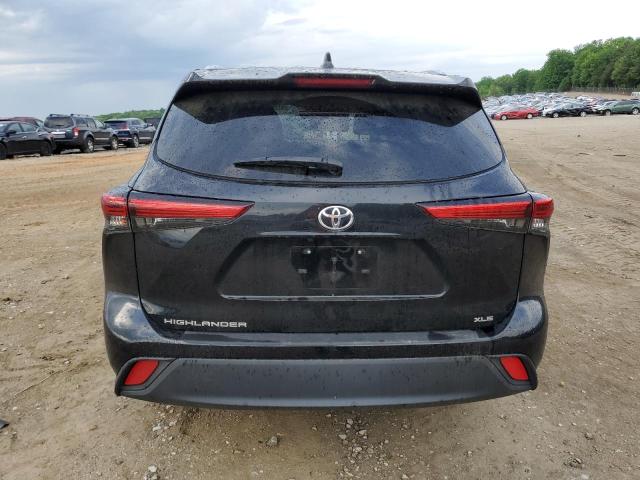 VIN 5TDGZRAH9MS526076 2021 Toyota Highlander, Xle no.6