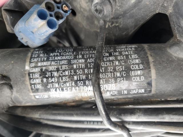 2009 KAWASAKI LE650 A - JKALEEA179A033078