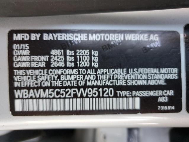 VIN WBAVM5C52FVV95120 2015 BMW X1, Xdrive35I no.13