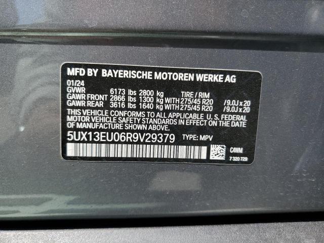 5UX13EU06R9V29379 BMW X5 SDRIVE 12