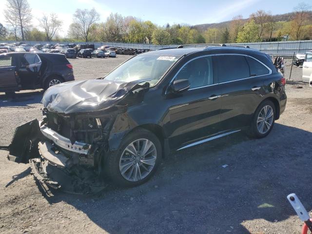 Lot #2522038801 2017 ACURA MDX TECHNO salvage car