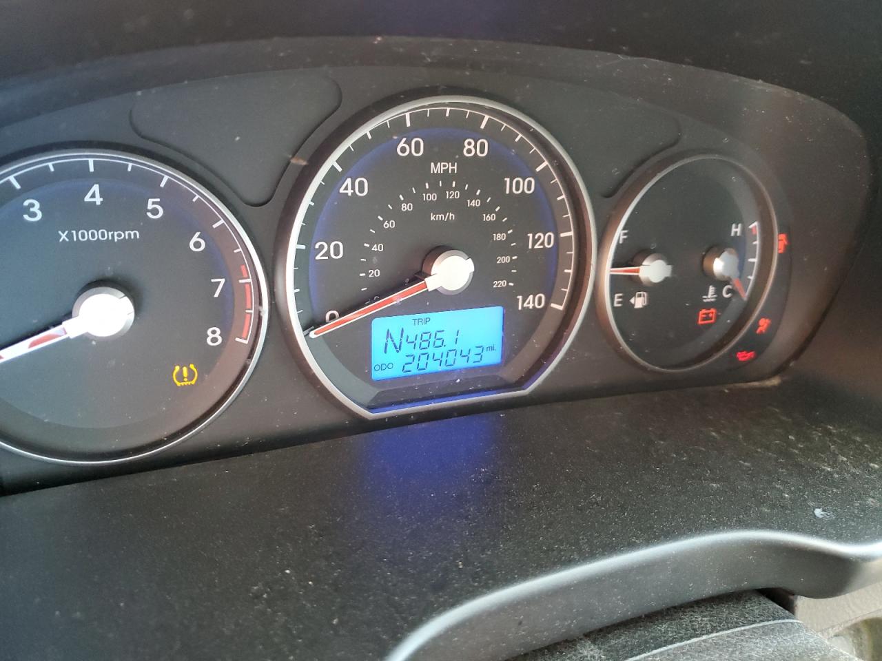 5NMSH4AG2AH353295 2010 Hyundai Santa Fe Se