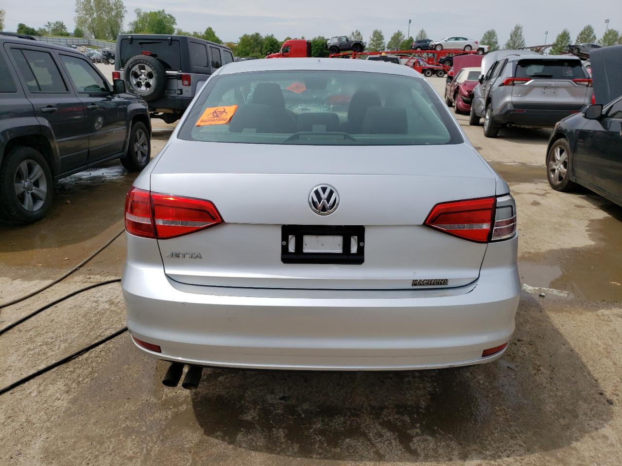 2015 Volkswagen Jetta Base vin: 3VW2K7AJXFM242879