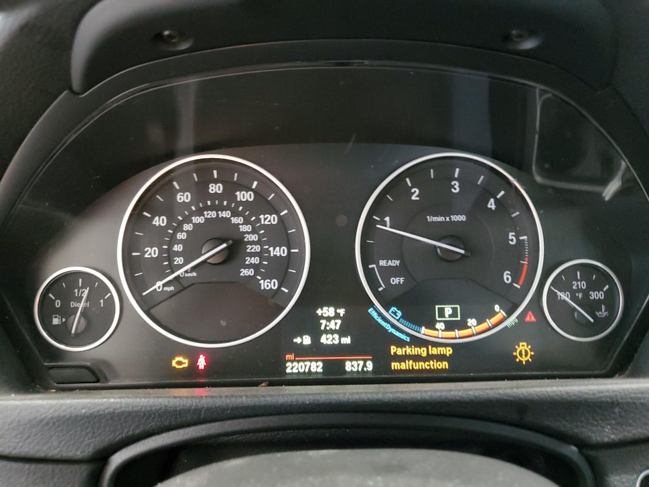 WBA3D3C53EK157251 2014 BMW 328 D