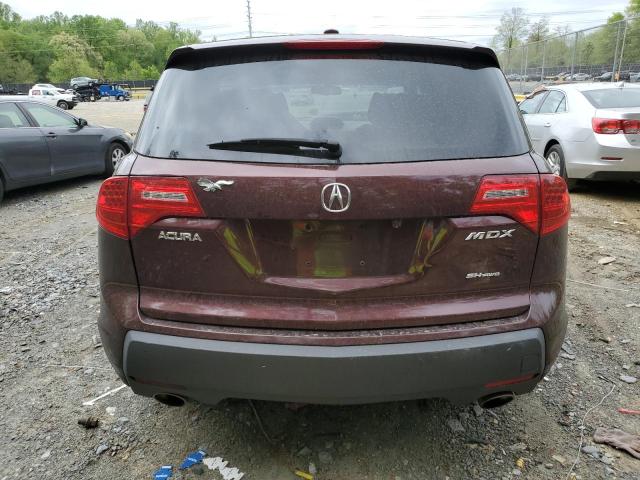 2008 Acura Mdx Technology VIN: 2HNYD28398H514612 Lot: 52331594