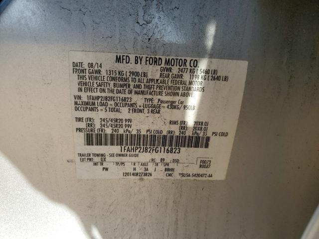 2015 FORD TAURUS LIM - 1FAHP2J82FG116823