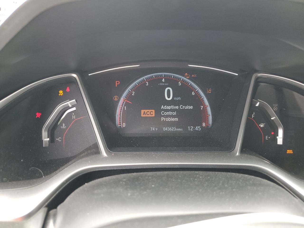 2HGFC2F89KH563333 HONDA CIVIC 2019