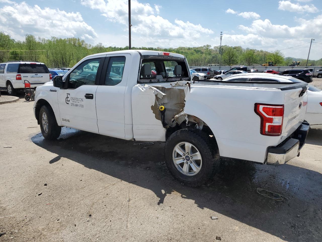 2018 Ford F150 Super Cab vin: 1FTEX1CB7JKE68835