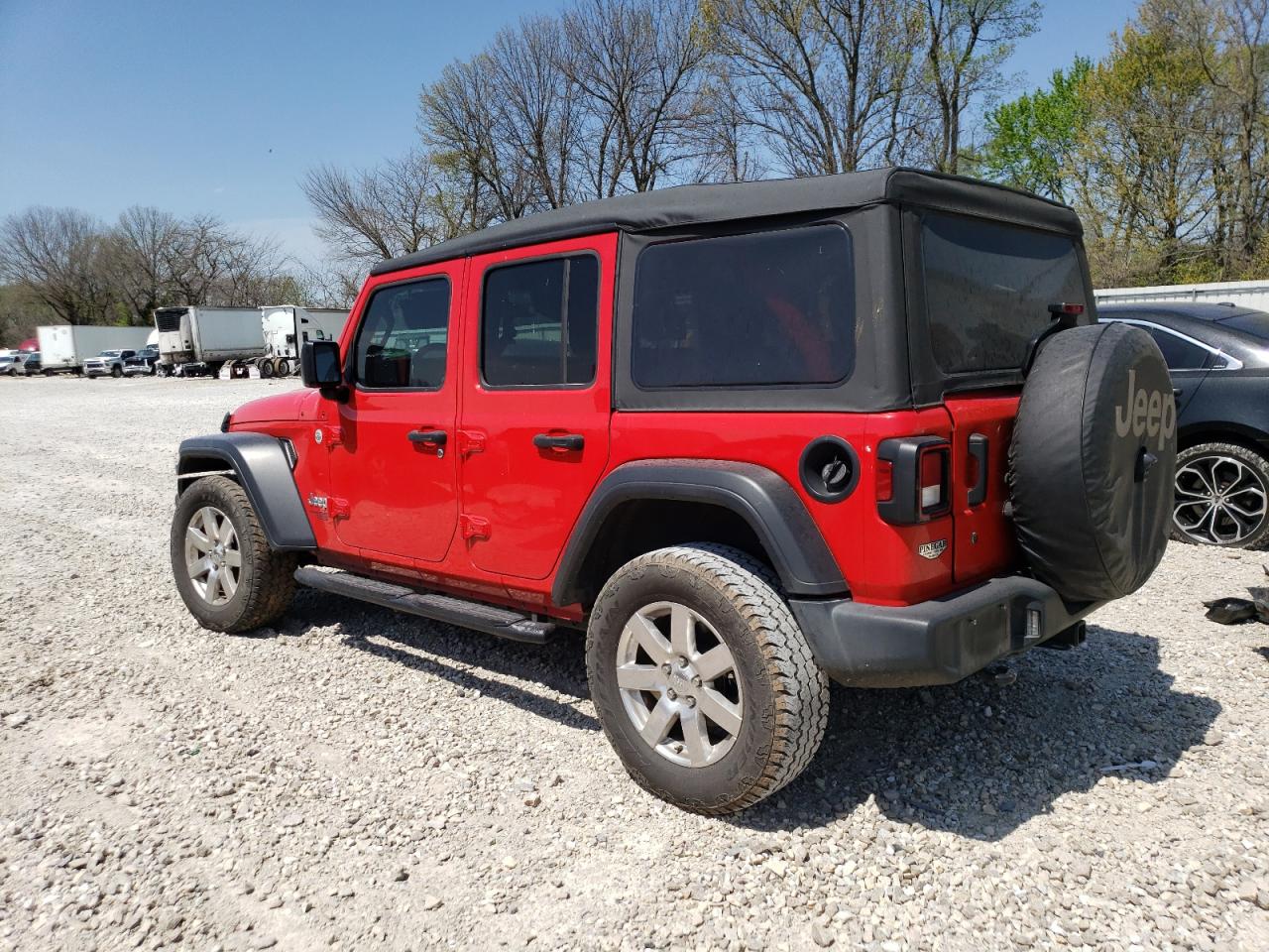 2020 Jeep Wrangler Unlimited Sport vin: 1C4HJXDGXLW174515