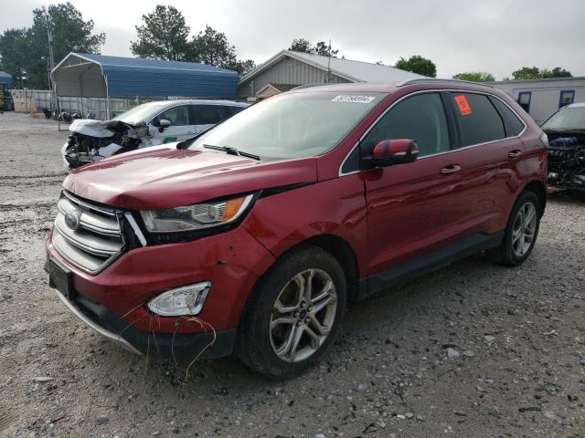 2016 Ford Edge Titanium VIN: 2FMPK4K83GBB84518 Lot: 52758594