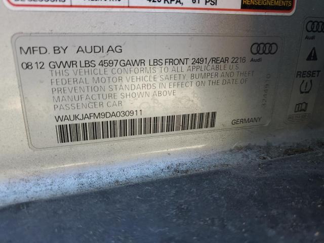 2013 Audi A3 Premium Plus VIN: WAUKJAFM9DA030911 Lot: 50868304