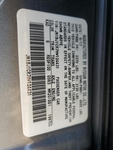 2017 Nissan Rogue Sport S VIN: JN1BJ1CR7HW124431 Lot: 50549804