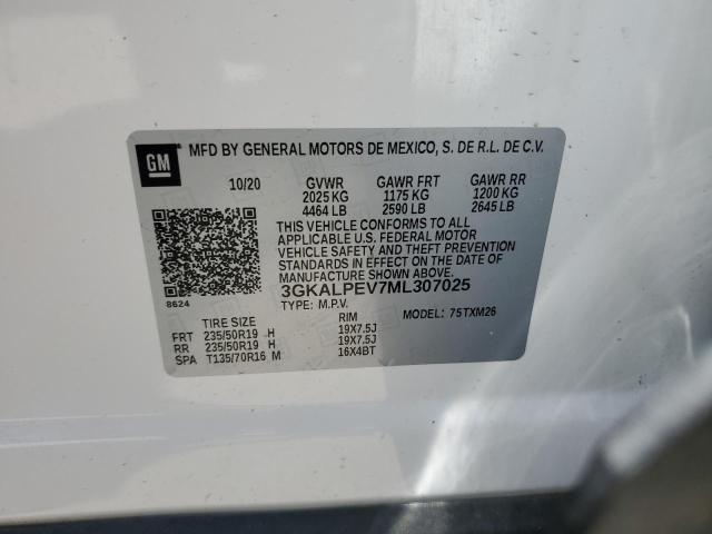2021 GMC TERRAIN SL - 3GKALPEV7ML307025