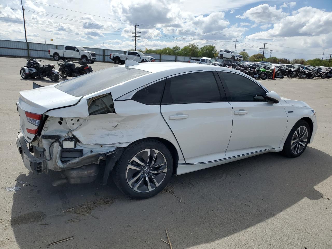 1HGCV3F57LA015422 2020 Honda Accord Hybrid Exl