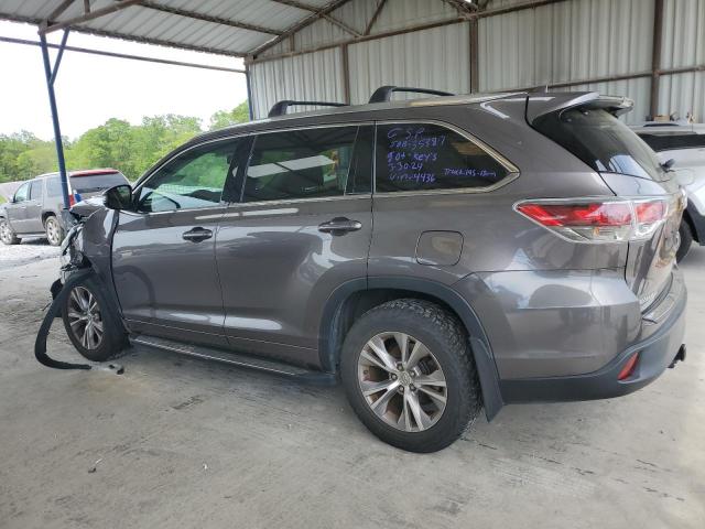 VIN 5TDJKRFH7FS224436 2015 Toyota Highlander, Xle no.2