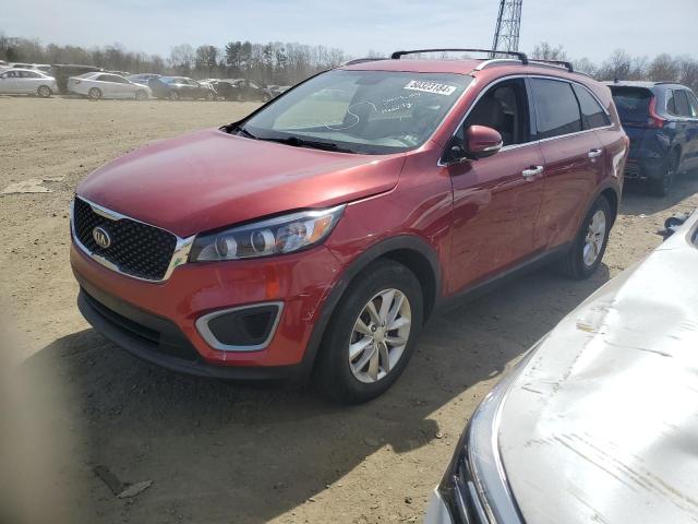 Lot #2457140519 2016 KIA SORENTO LX salvage car