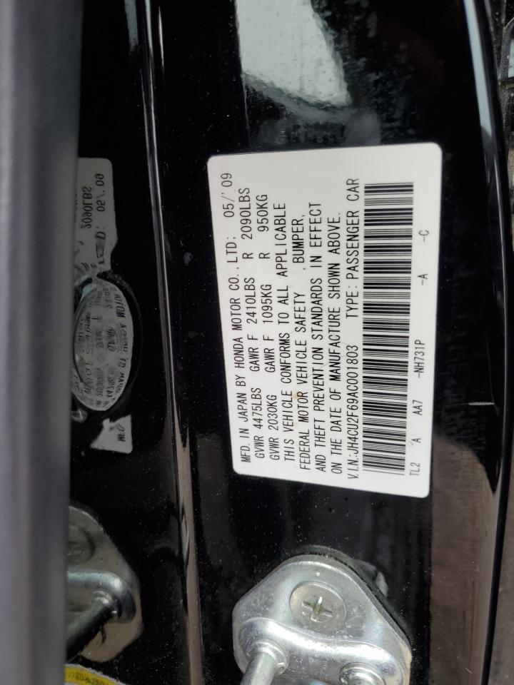 JH4CU2F69AC001803 2010 Acura Tsx