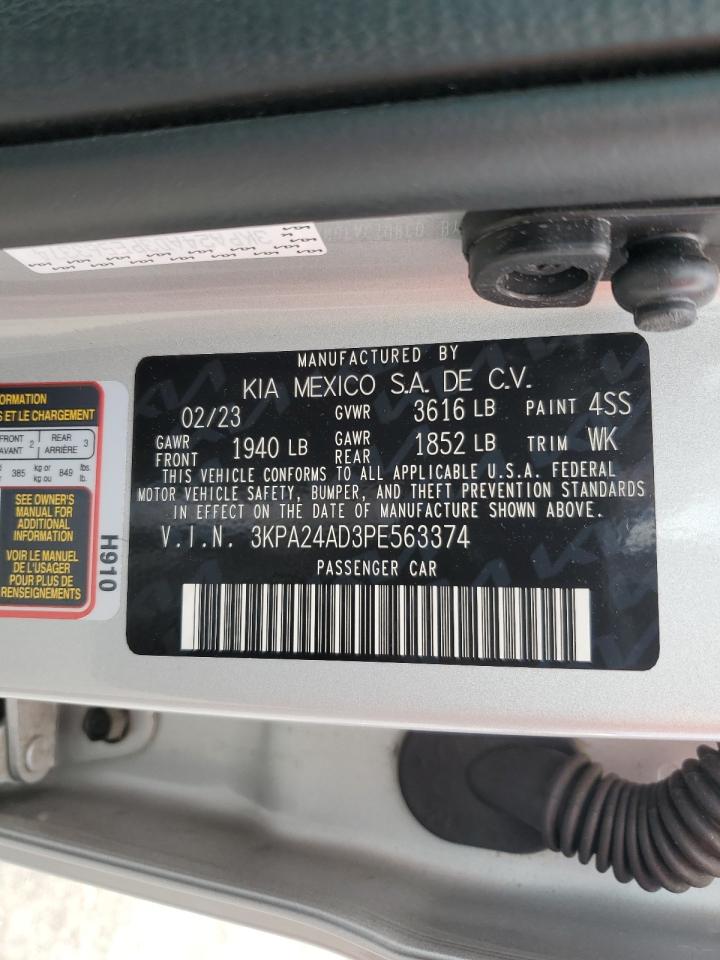 3KPA24AD3PE563374 2023 Kia Rio Lx