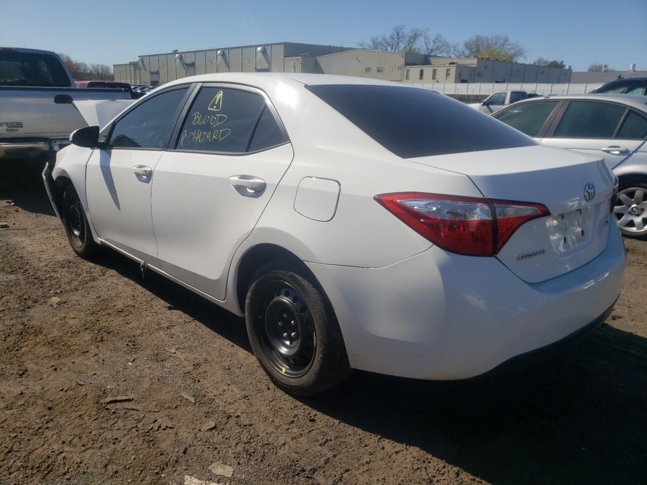 2T1BURHE9GC629287 TOYOTA COROLLA 2016