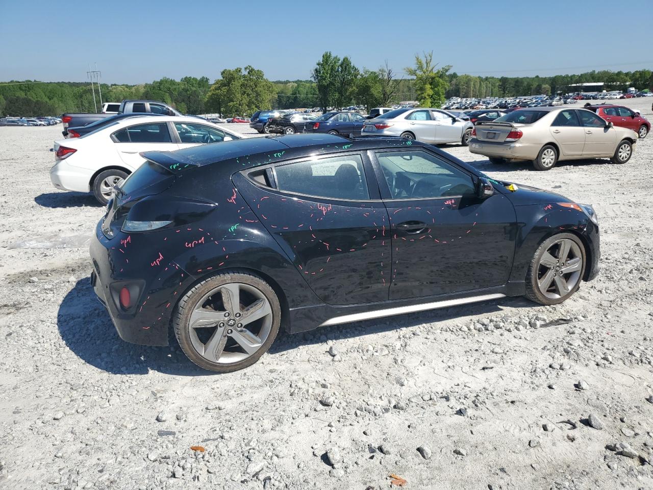 KMHTC6AE1DU125794 2013 Hyundai Veloster Turbo