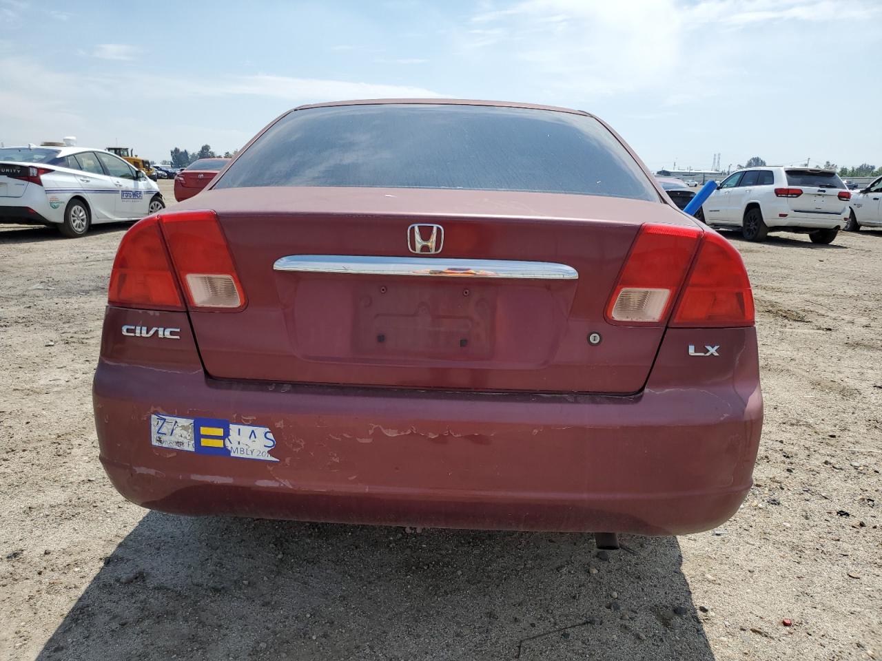 2HGES16572H516431 2002 Honda Civic Lx