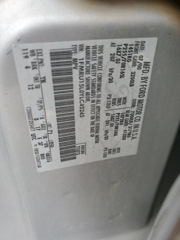 2000 Ford Expedition Xlt VIN: 1FMRU15L0YLC45245 Lot: 52033634