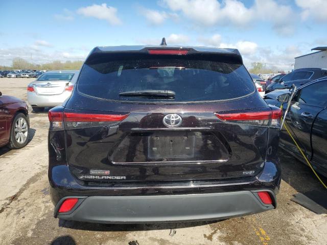 VIN 5TDCZRBH2MS124932 2021 Toyota Highlander, L no.6