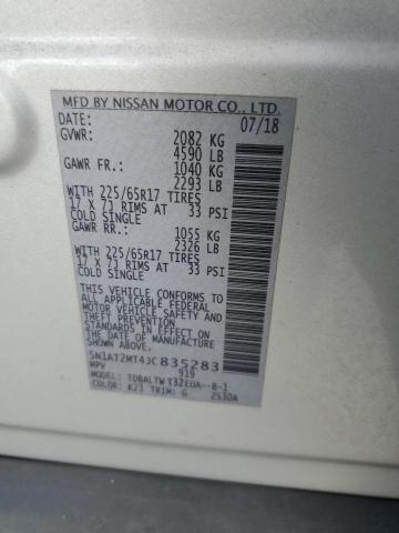 2018 Nissan Rogue S VIN: 5N1AT2MT4JC835283 Lot: 51454614