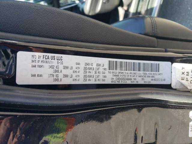1C4RDHDG5GC466484 2016 Dodge Durango Limited