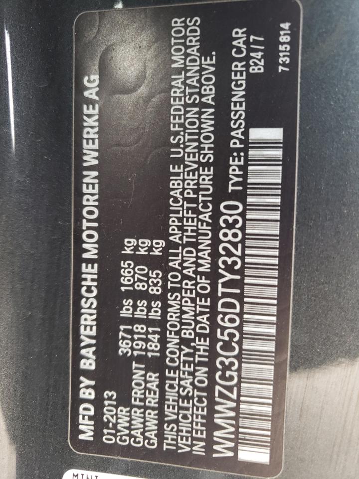 WMWZG3C56DTY32830 2013 Mini Cooper S Clubman