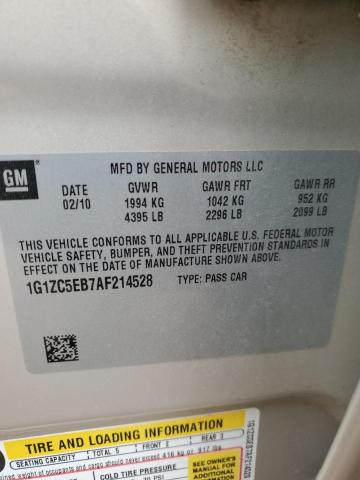 2010 Chevrolet Malibu 1Lt VIN: 1G1ZC5EB7AF214528 Lot: 50313434