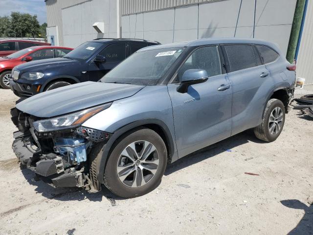2020 Toyota Highlander Hybrid Xle VIN: 5TDHARAH3LS002397 Lot: 49151184