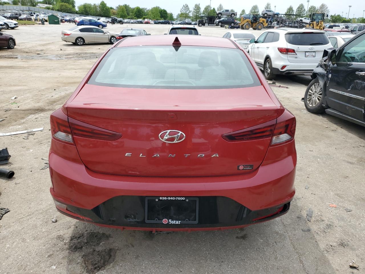 KMHD84LF4KU767987 2019 Hyundai Elantra Sel