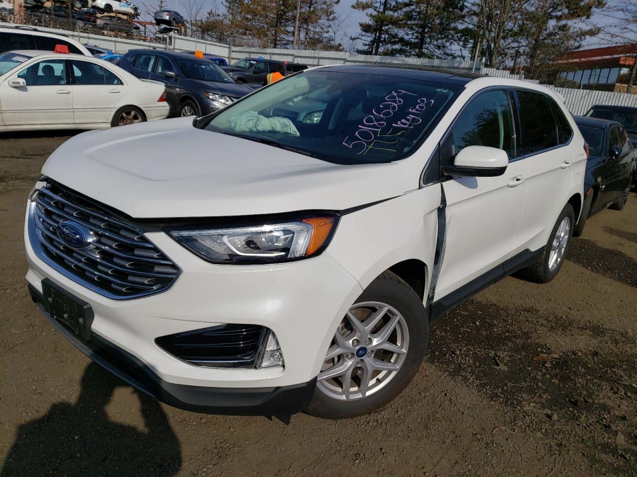 2021 Ford Edge Sel vin: 2FMPK4J96MBA13283