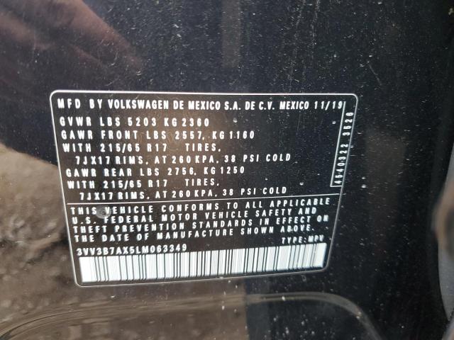 2020 VOLKSWAGEN TIGUAN SE - 3VV3B7AX5LM063349