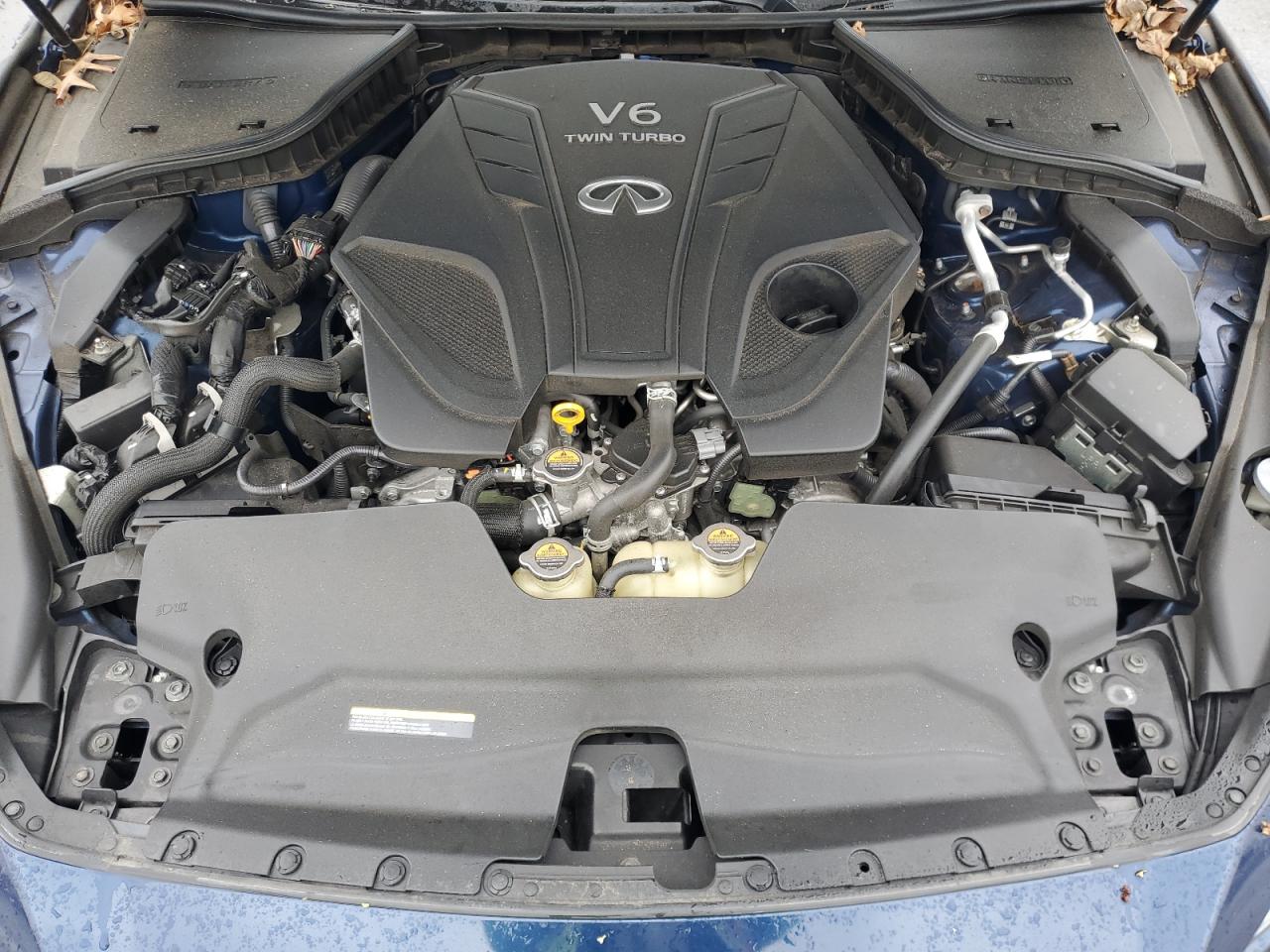 JN1FV7AR7KM801296 2019 Infiniti Q50 Red Sport 400