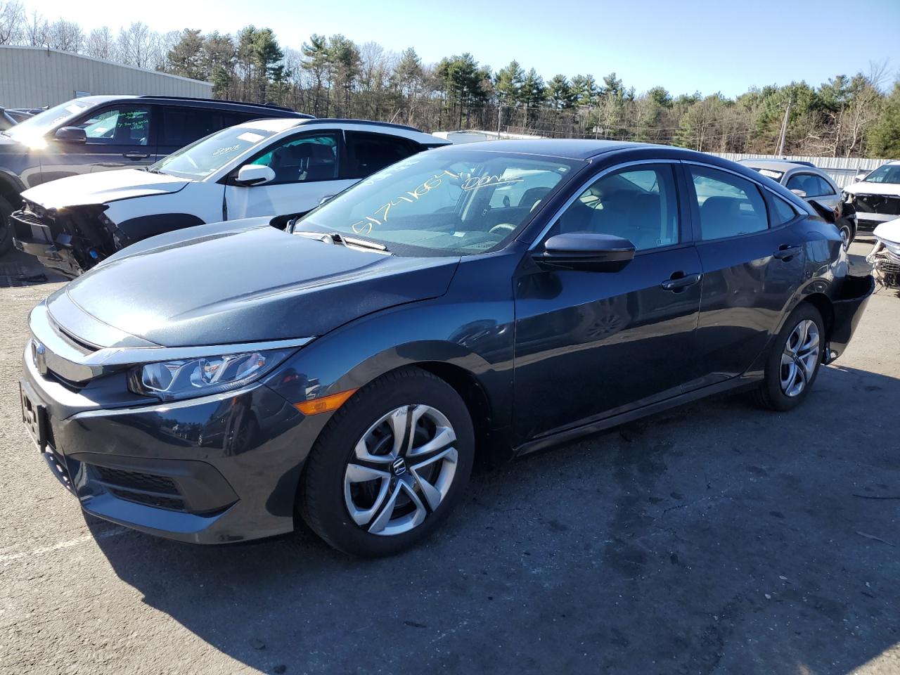 2018 Honda Civic Lx vin: 2HGFC2F50JH606414