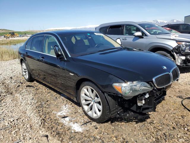 Lot #2469284682 2007 BMW 750 salvage car