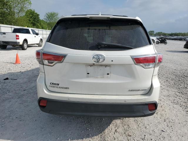 2015 Toyota Highlander Limited VIN: 5TDDKRFH6FS186517 Lot: 51111814