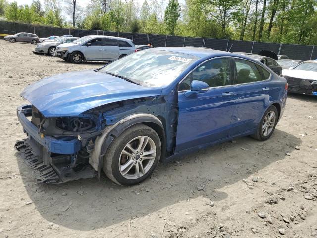 Lot #2519691313 2018 FORD FUSION SE salvage car