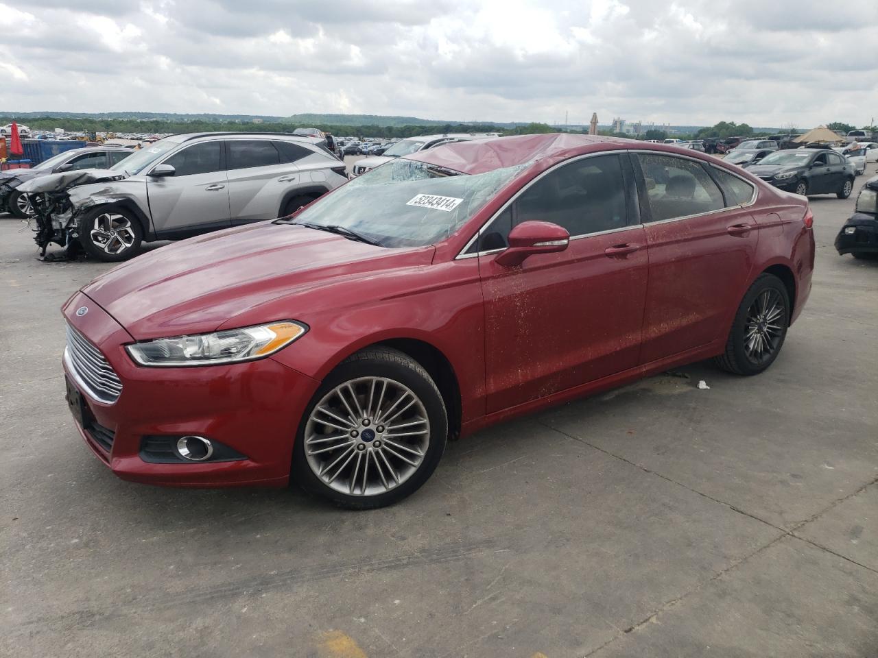 2014 Ford Fusion Se vin: 3FA6P0HDXER149123