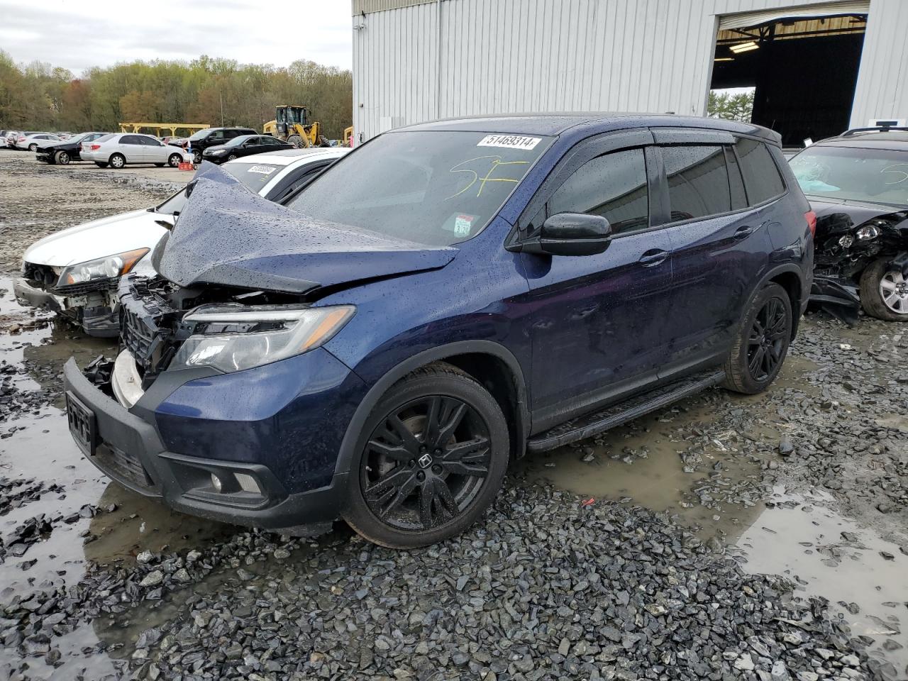 2019 Honda Passport Sport vin: 5FNYF8H25KB007245