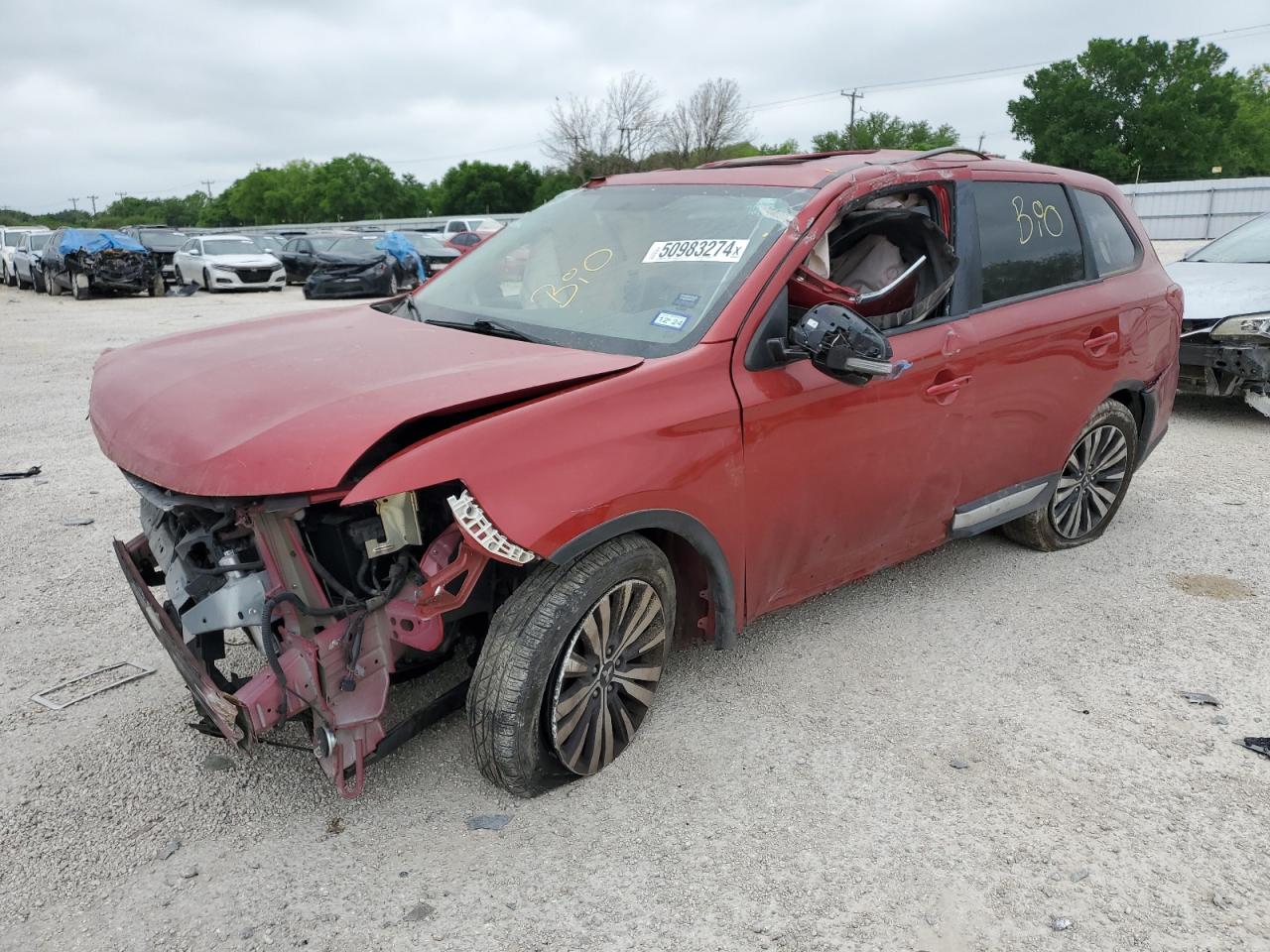 JA4AD3A39KZ006696 2019 Mitsubishi Outlander Se