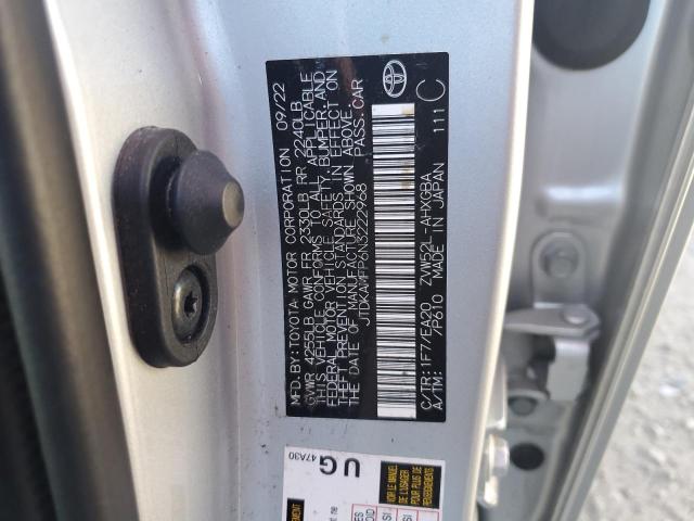 2022 TOYOTA PRIUS PRIM - JTDKAMFP6N3222968