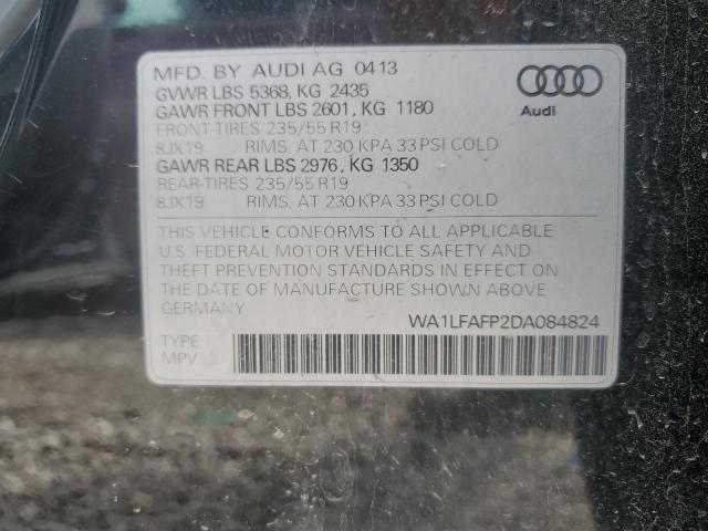 VIN WA1LFAFP2DA084824 2013 Audi Q5, Premium Plus no.13