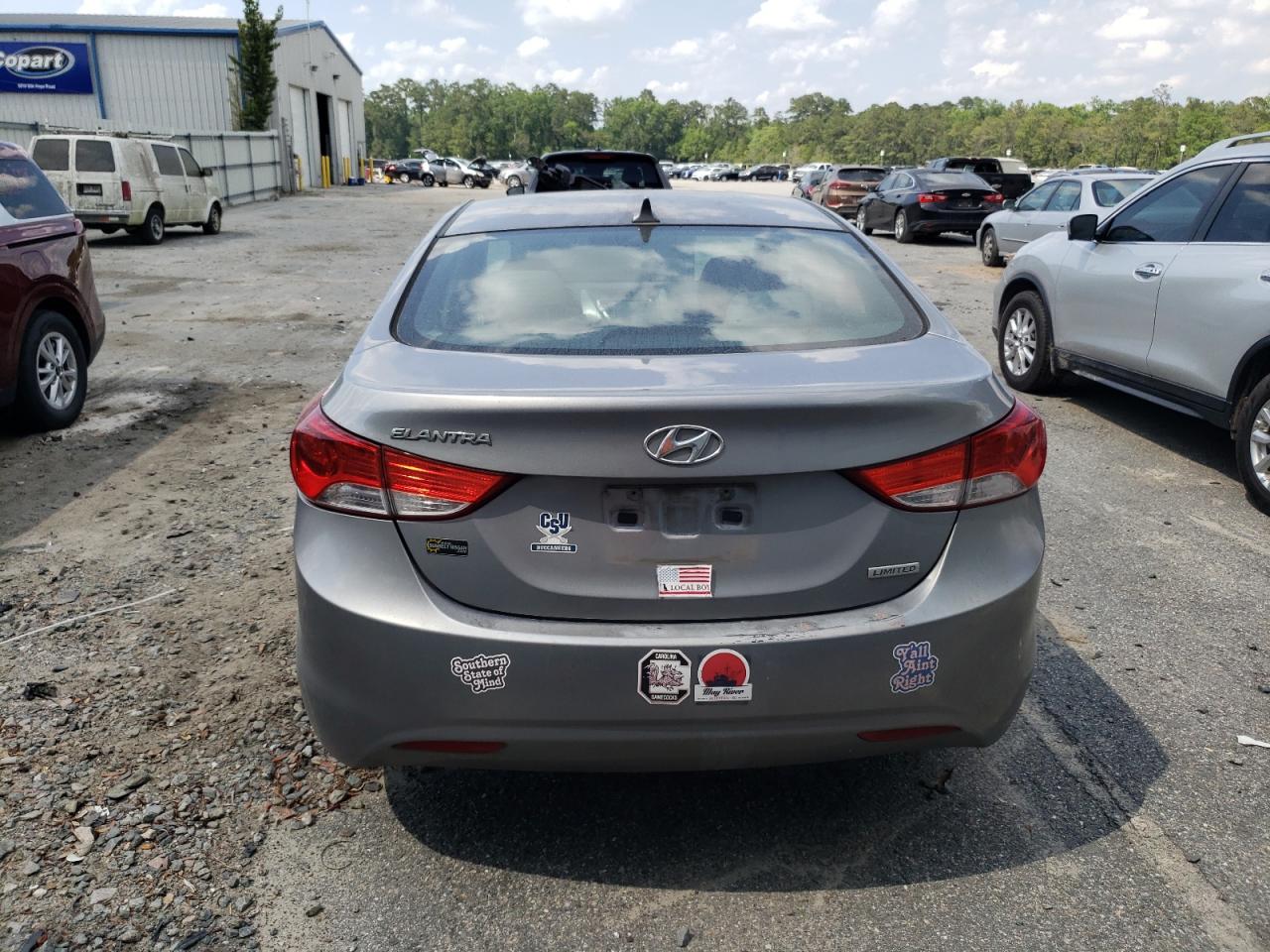 KMHDH4AE3CU332308 2012 Hyundai Elantra Gls