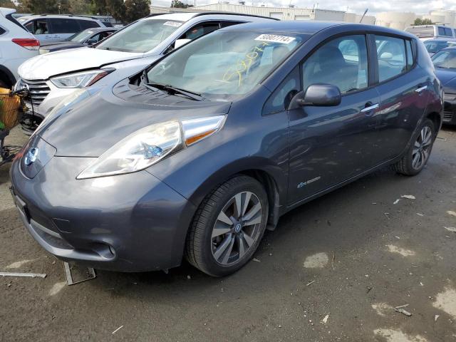 Lot #2519526862 2013 NISSAN LEAF S salvage car